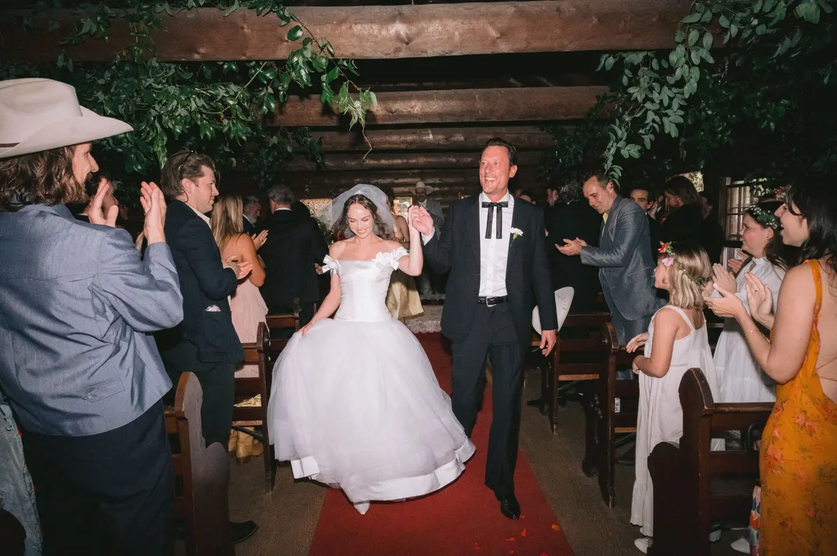 1950s-Inspired Texas Wedding in a Pioneer Town