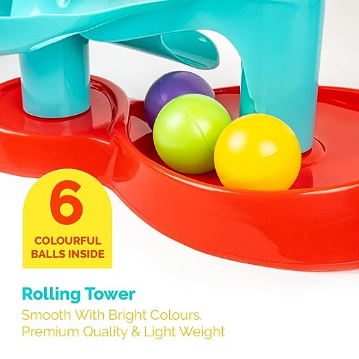 Rolling Tower For Toddlers | Building Blocks Toy for Kids | Construction Set Learning Toy | Building Blocks photo 4