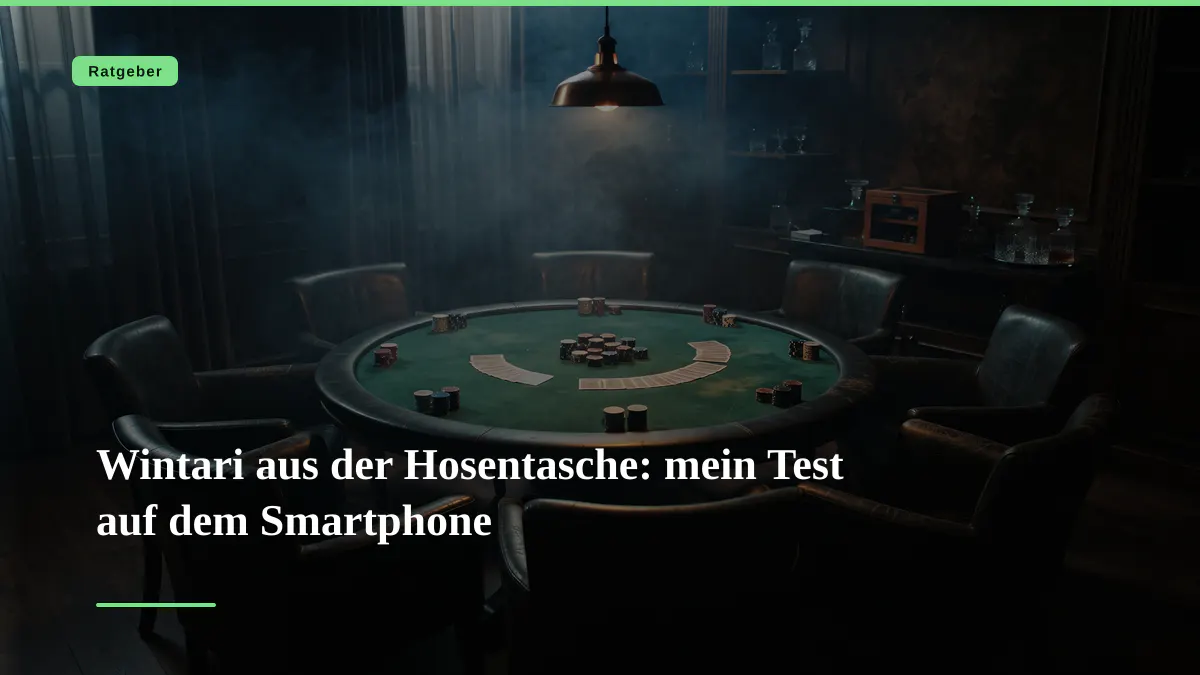 Wintari aus der Hosentasche: mein Test auf dem Smartphone