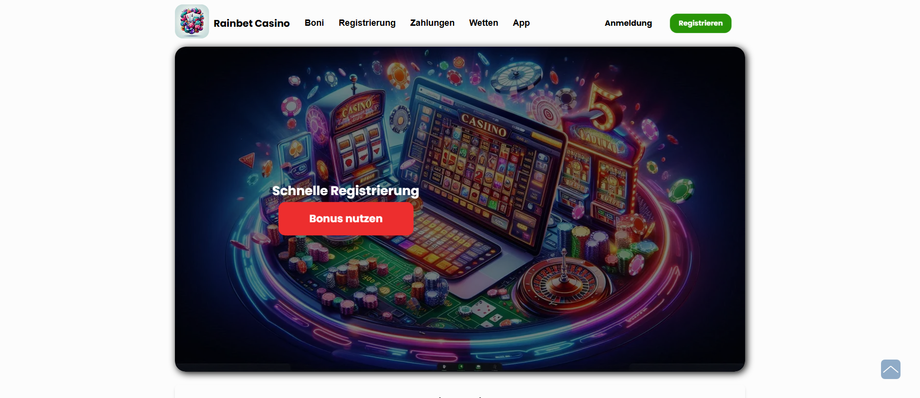 Stored capture of rainbetcasino-online.de