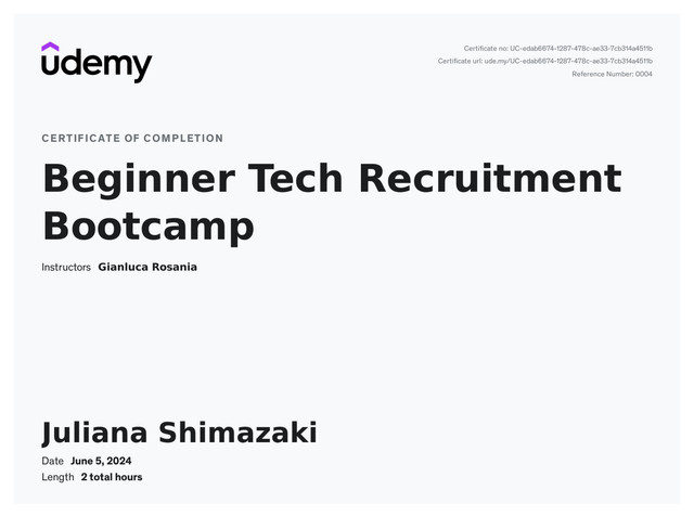 Certificado-Beginner-Tech-Recruitment-Bootcamp