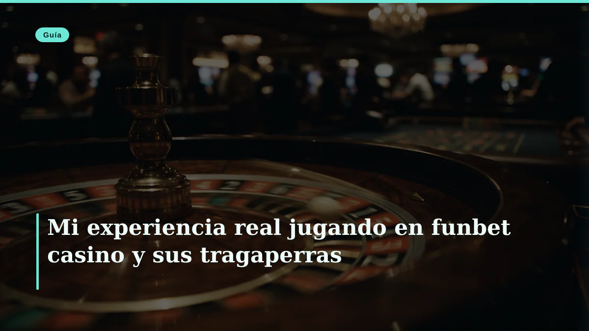 Mi experiencia real jugando en funbet casino y sus tragaperras