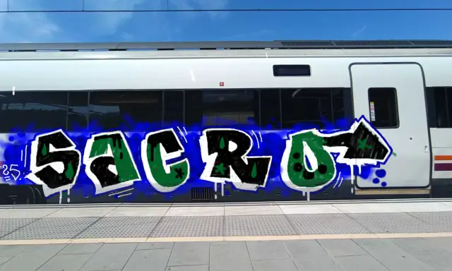 Graffiti artwork by H812