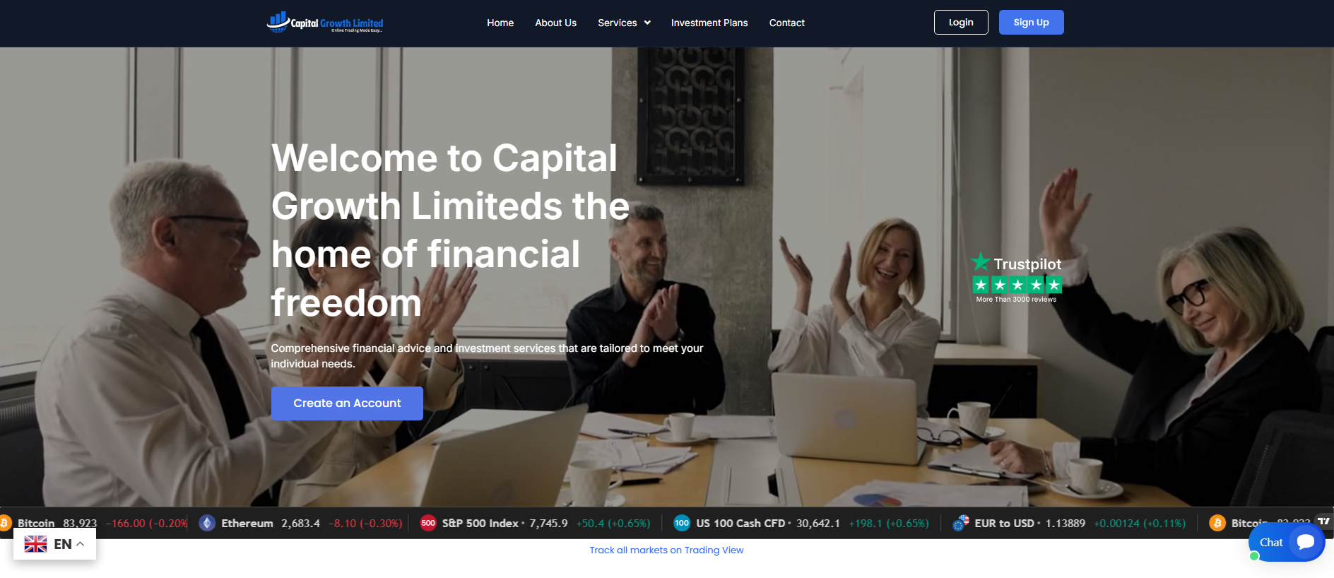 Stored capture of capitalgrowthlim.com