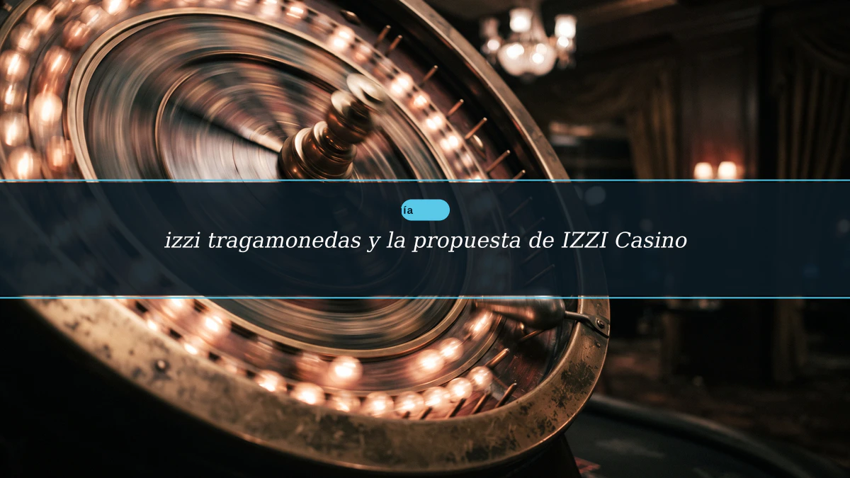 izzi tragamonedas y la propuesta de IZZI Casino