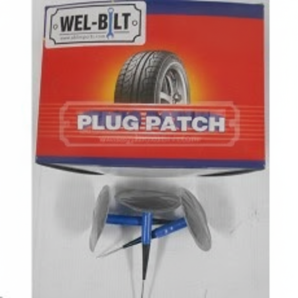 Tyre Plug Patch, 62mm x 9mm, Wire, 24 Piece