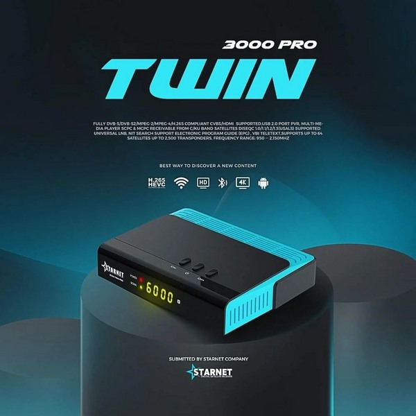 ������� ����� ������ 💥 StarNet 💥 ������ ����� 2026.01.12 STARNET-3000-TWIN-PR