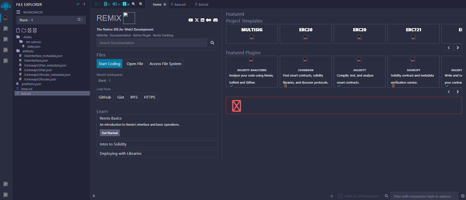 Screenshot of remixeth.pages.dev