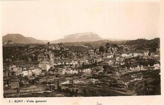 POSTAL de Rupit.Any desconegut. Autor desconegut
