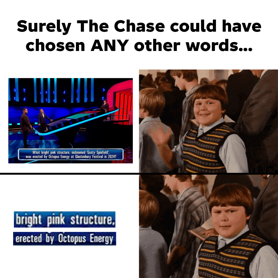 When Featured On The Chase...
