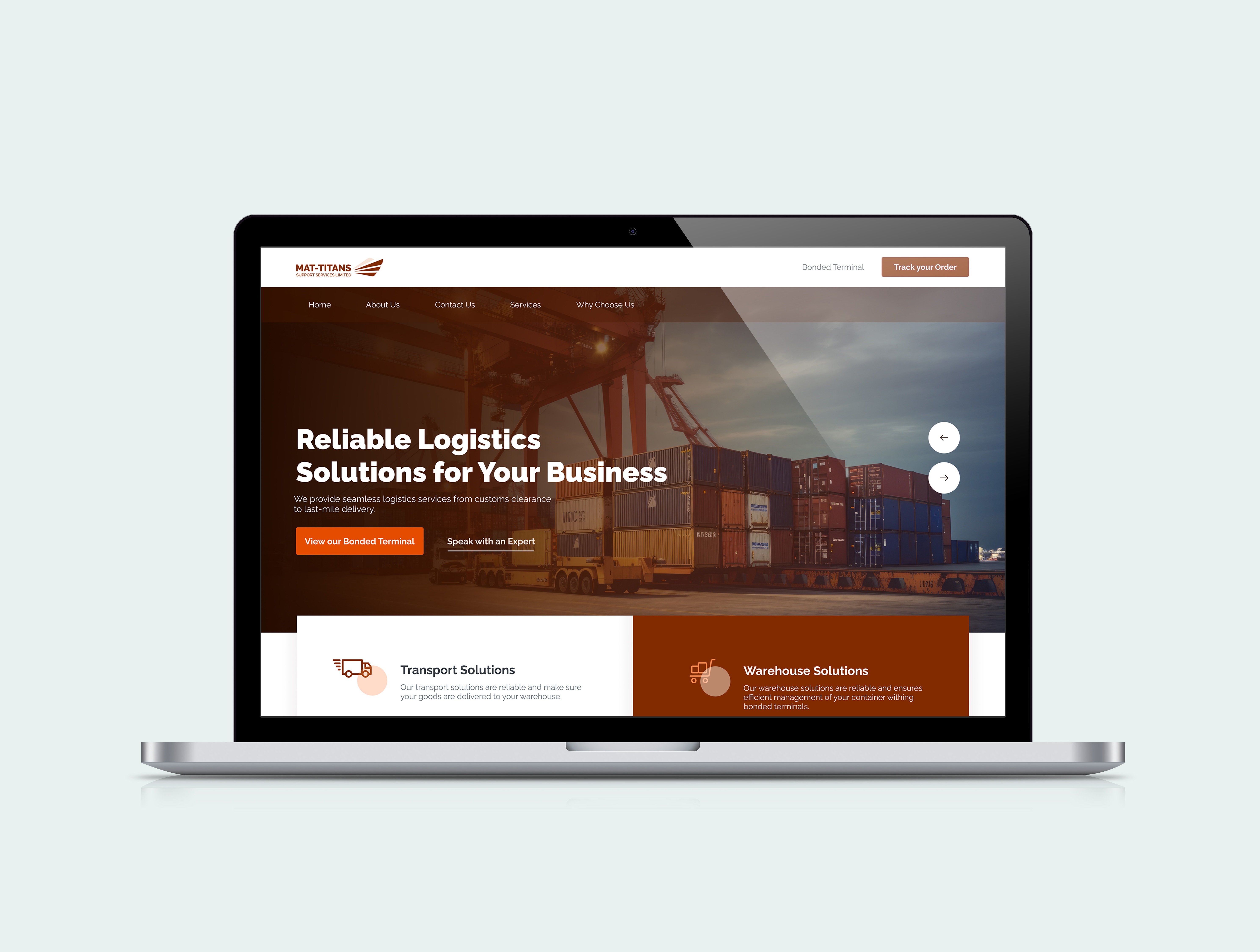 Logistics Website