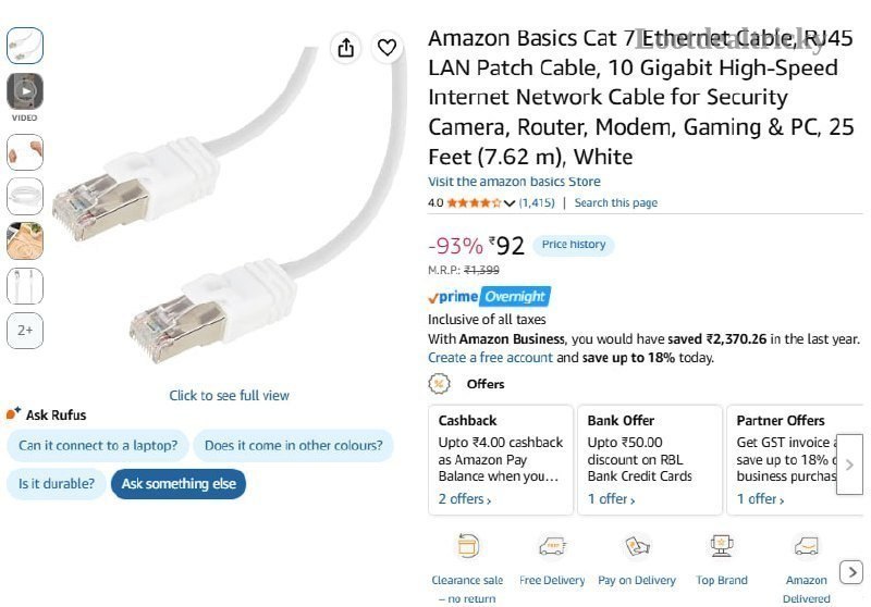 92 Amzn To | Limited Time Loot Offer