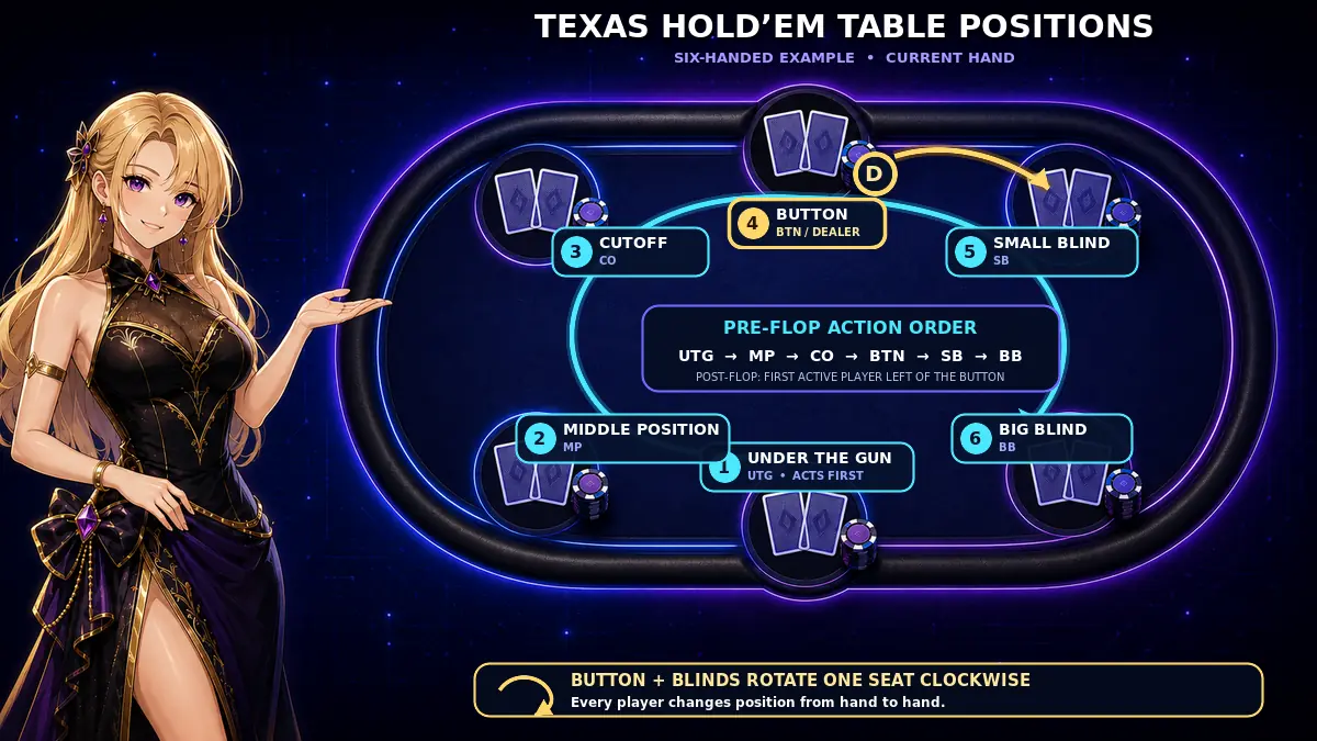 Texas Hold’em Table Positions