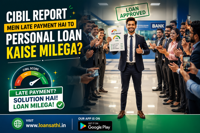 CIBIL Report Mein Late Payment Hai To Personal Loan Kaise Milega? Recovery Guide