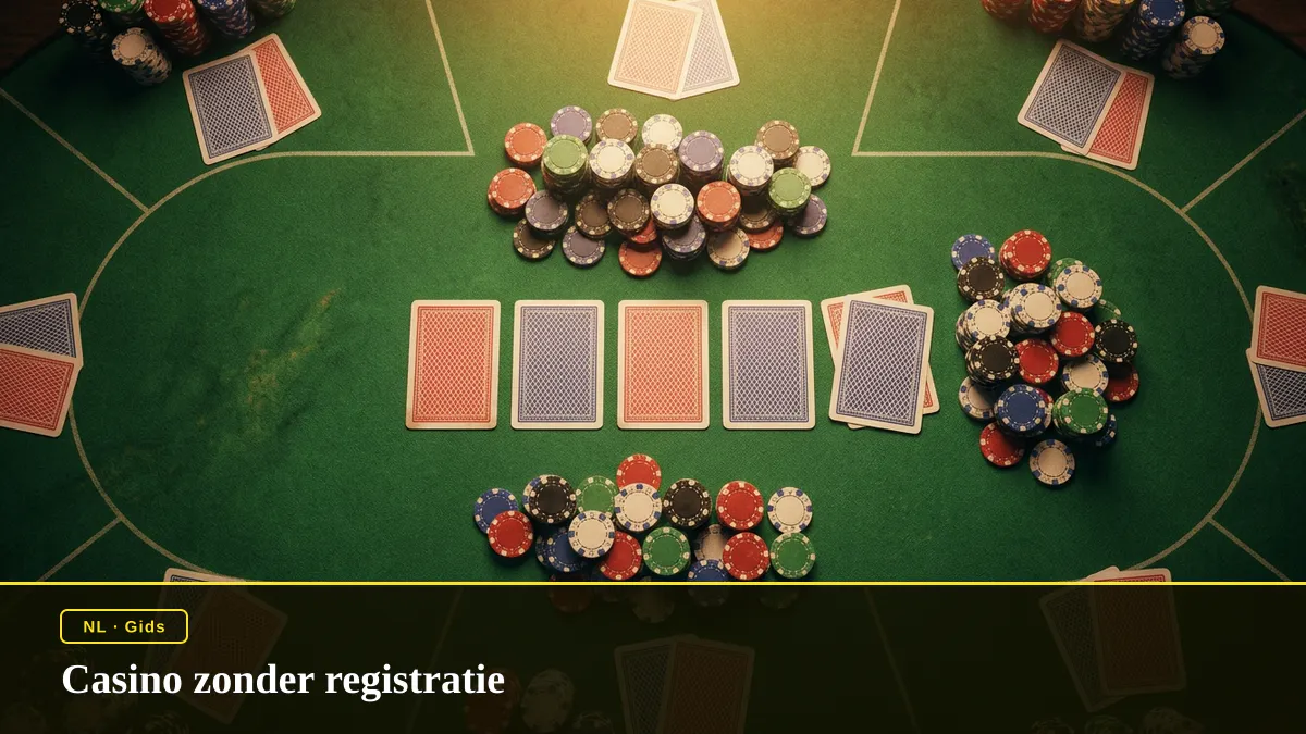 Casino zonder registratie