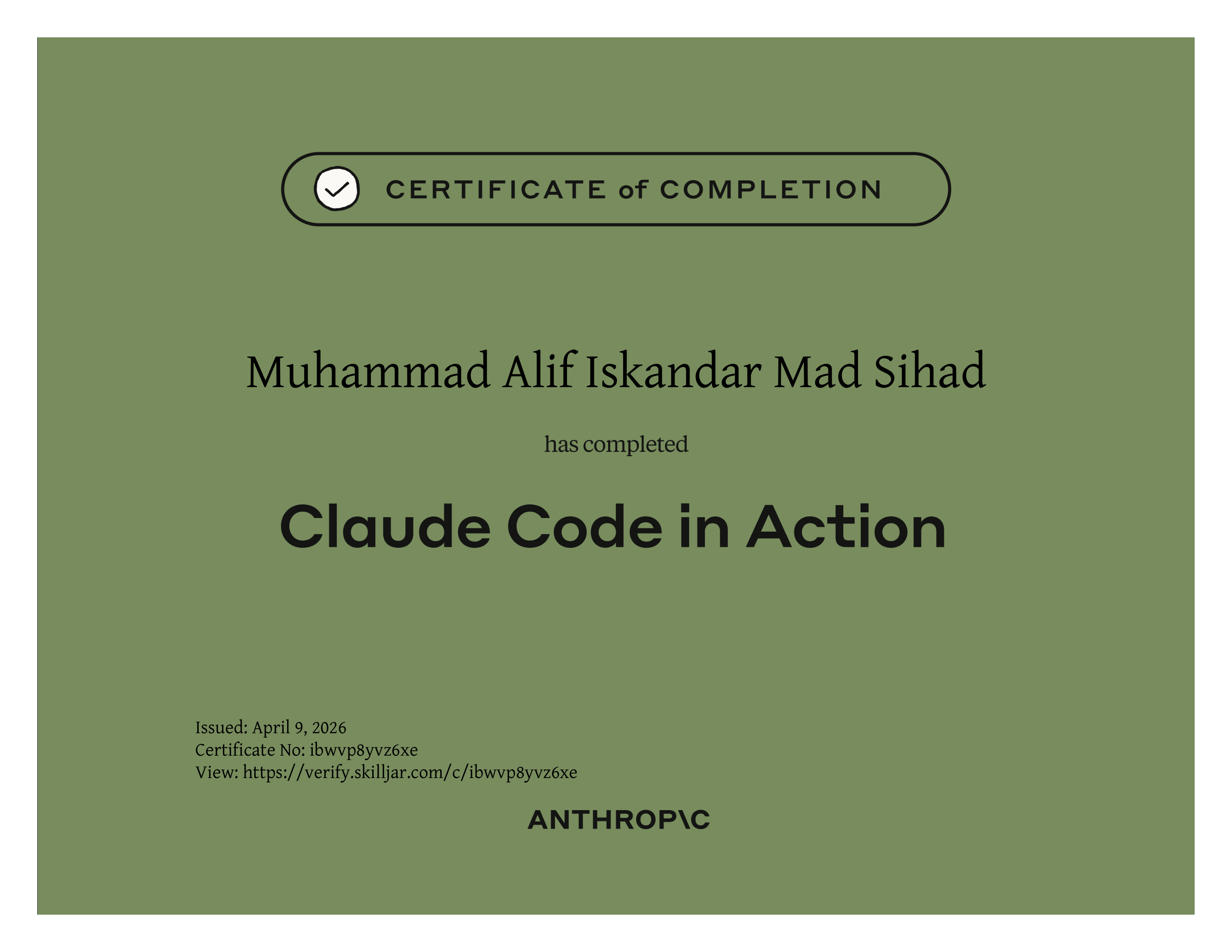 CLAUDE CODE IN ACTION