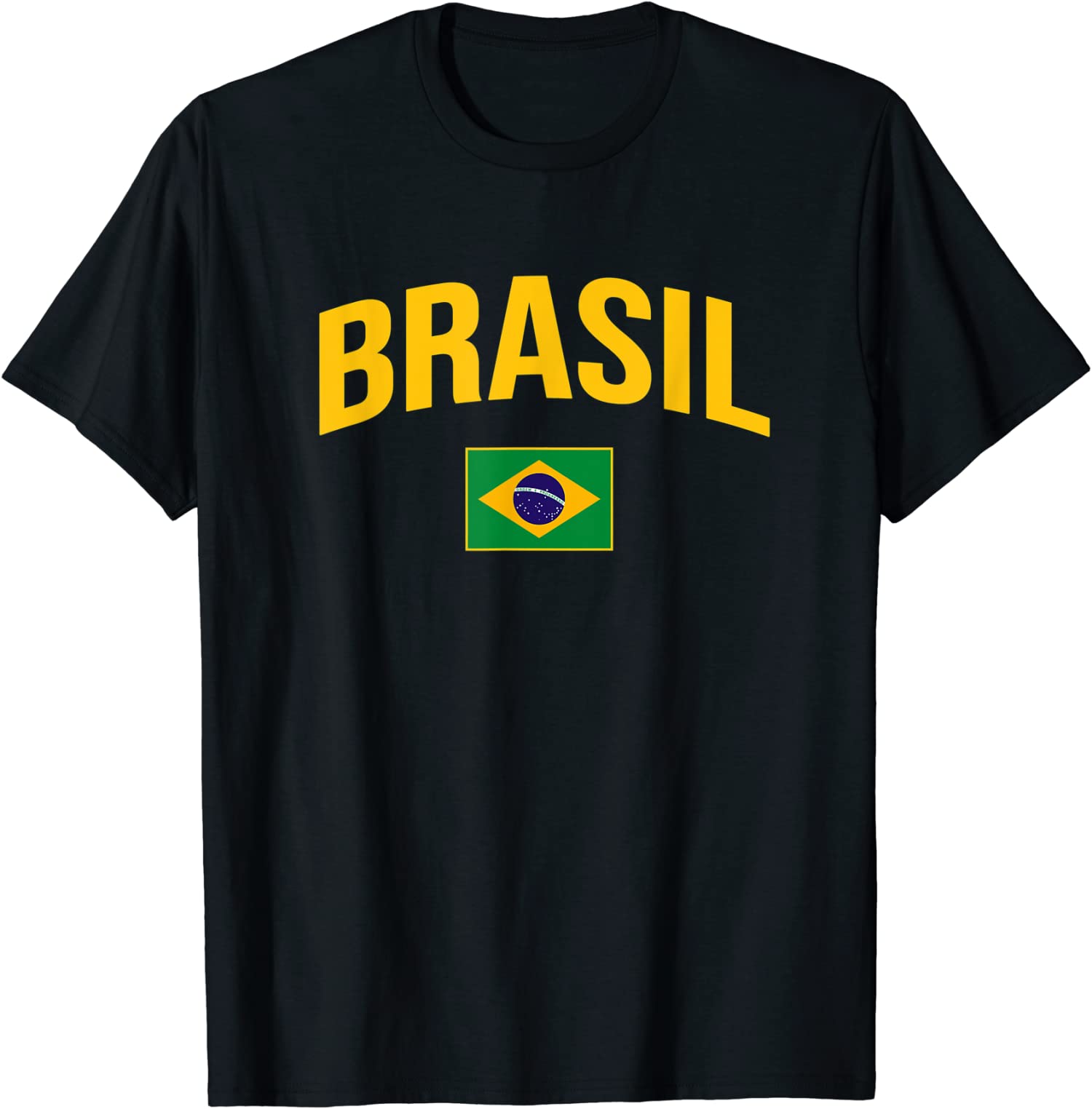 Brasil Flag of Brazil Classic Brazil Soccer Football Unisex T-Shirt