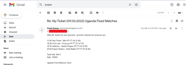 UGANDA FIXED MATCHES
SOCCER FIXED MATCHES
FIXED MATCHES
CORRECT SCORE FIXED MATCHES
WINNING FIXED MATCHES