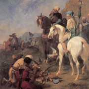 Eugene-Fromentin-Falcon-Hunting-In-Algeria