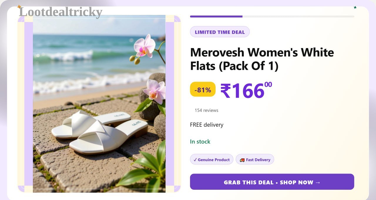   women S White – Just ₹166 | Huge Savings Offer