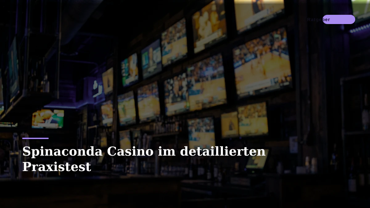 Spinaconda Casino im detaillierten Praxistest