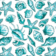 Watercolor-Seashells