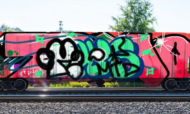 Graffiti artwork by 3131