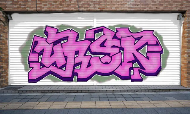 Graffiti artwork by Ursk