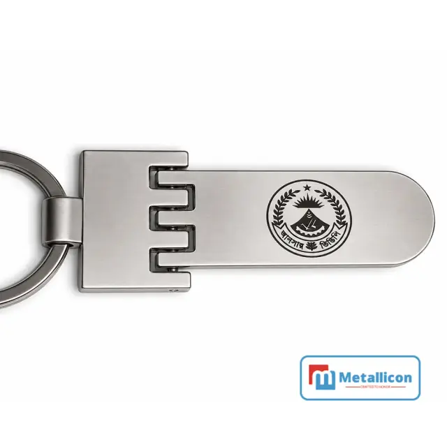 Personalized Bike Metal Keyring - 2