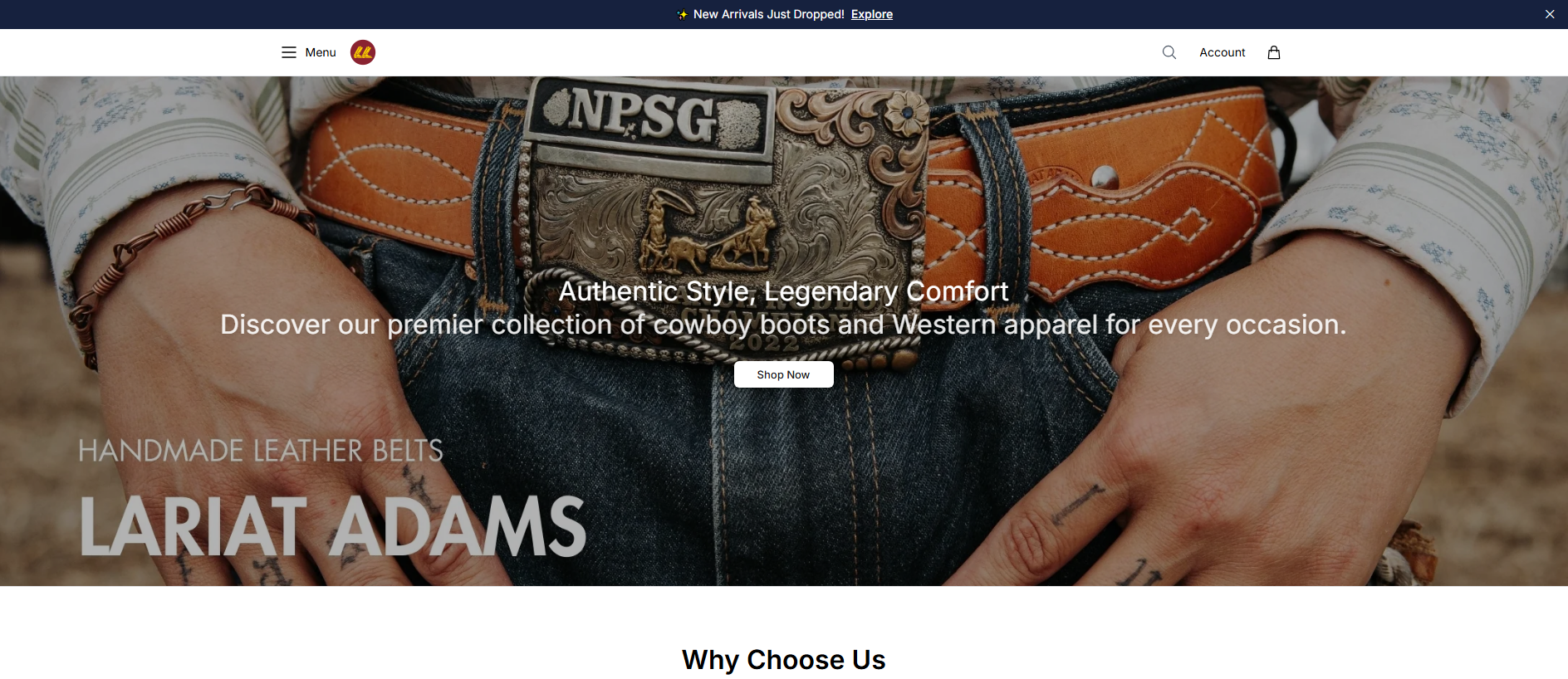 Stored capture of allensbootsfashionhub.shop