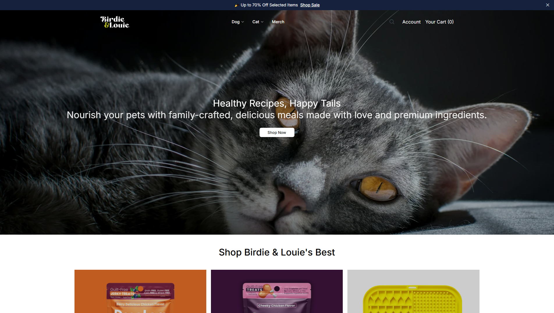 Stored capture of birdaura.shop