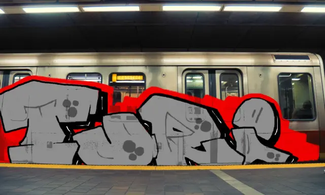 Graffiti artwork by JJ06