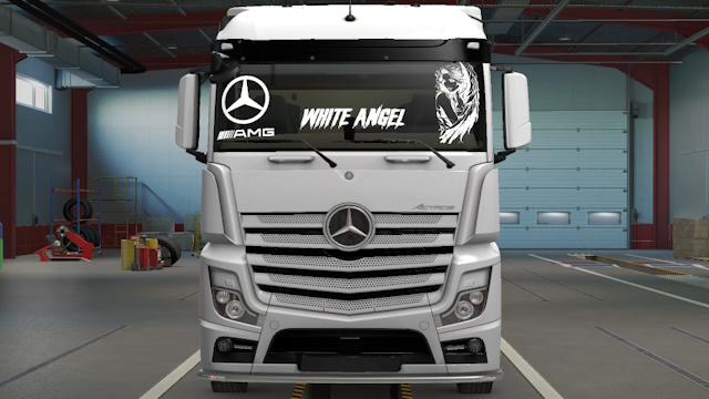 ACTROS WHİTE ANGEL HAYALET CAM