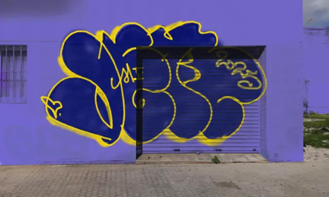 Graffiti artwork by JERR