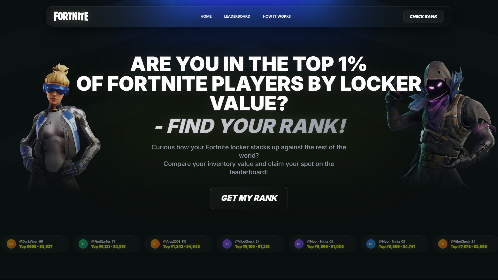 Stored capture of fortnite.ceo