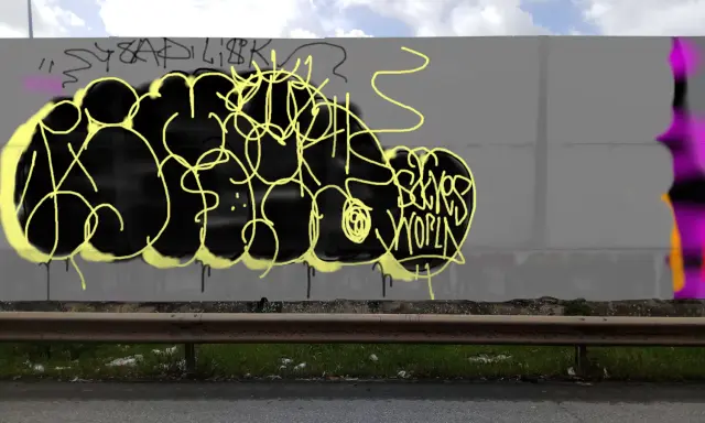 Graffiti artwork by Sumoe