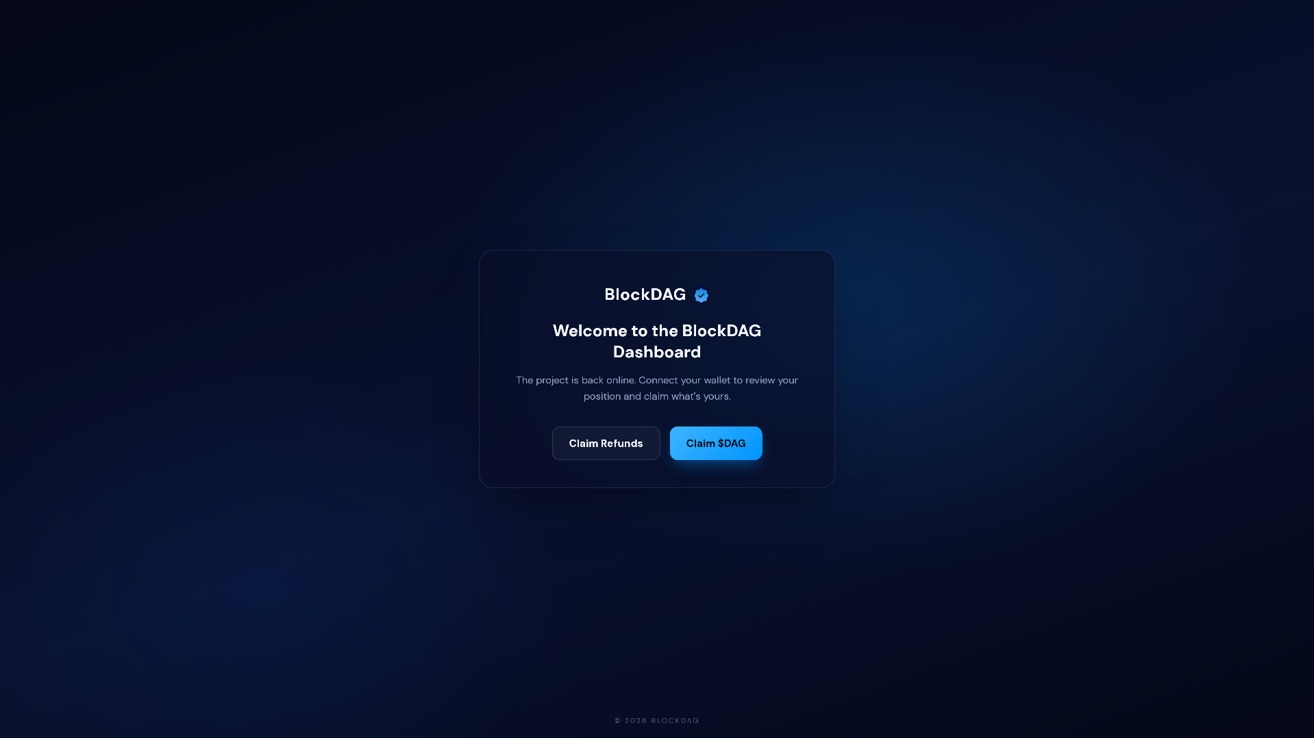 Screenshot of bdagchain.live