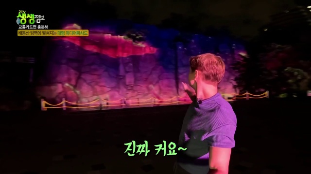 생생정보 대중교통 타고 떠나는 서울 무료여행 배봉산 암벽 대형미디어파사드 추가 캡처 2