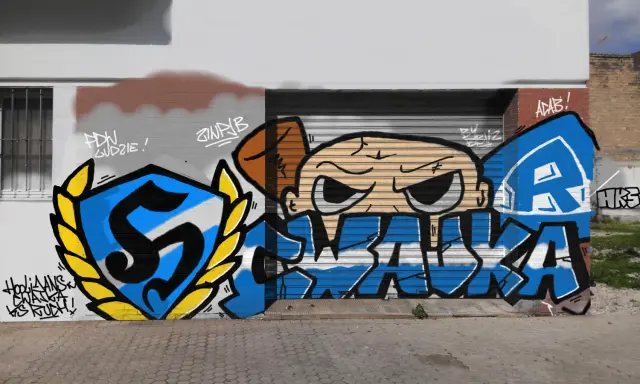 Graffiti artwork by vandald