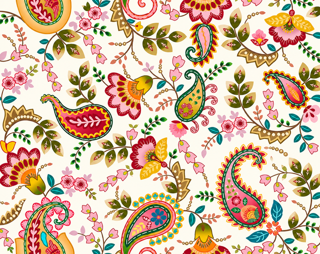 Vibrant Floral Paisley Textile Pattern.png