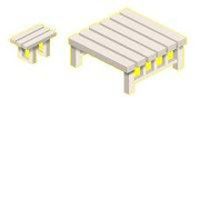 White Patio Set