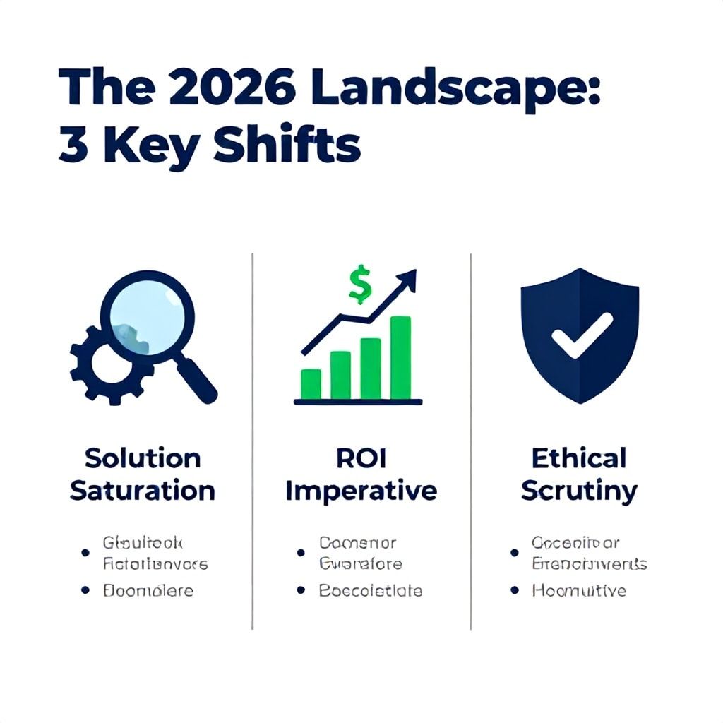 Infographic: Three key market shifts for AI side hustles in 2026
