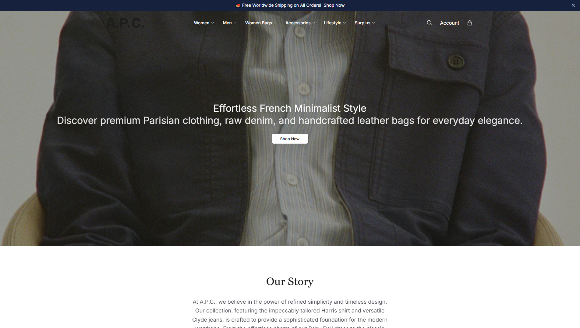 Stored capture of apcshop.shop
