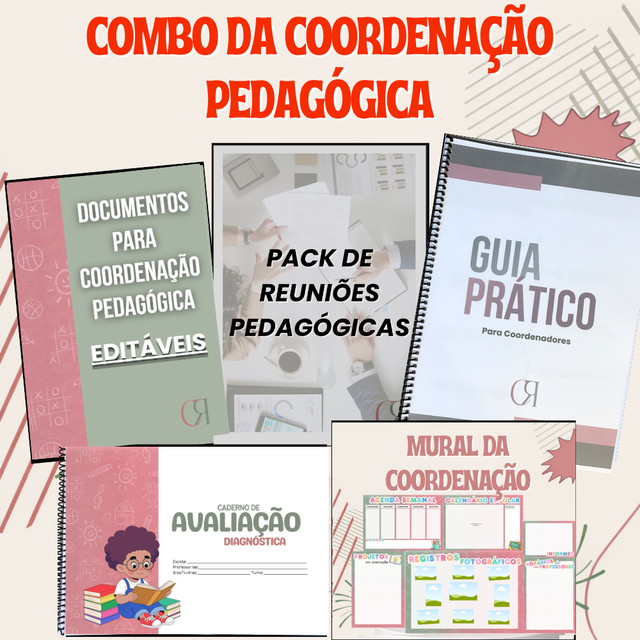 Imagem do Combo da Coordenação Pedagógica
