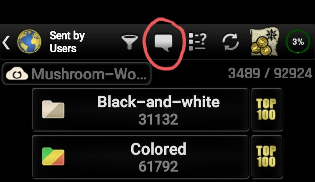 Comment section on Nonograms Katana app 02.jpg