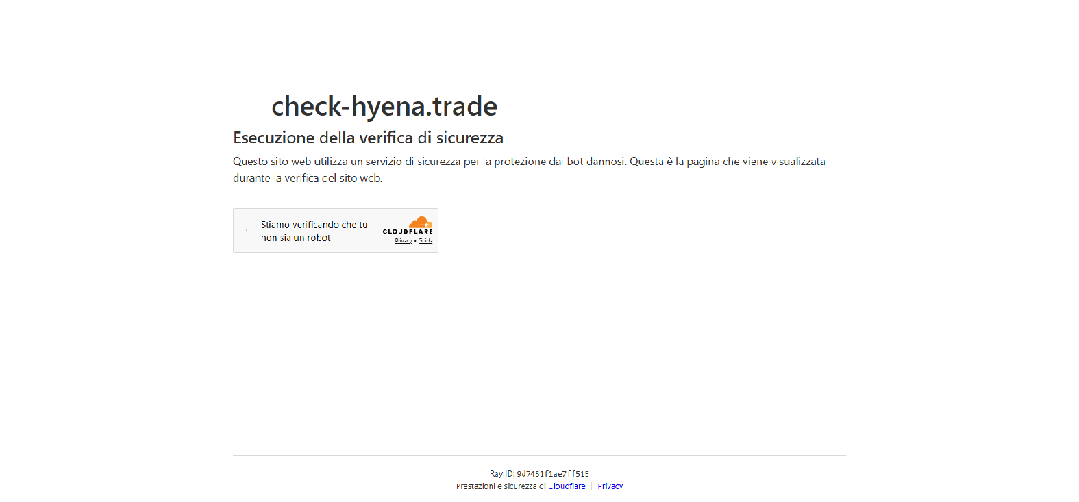 Stored capture of check-hyena.trade
