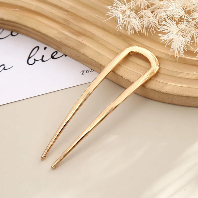 Metal Hair Stick Bun Pin