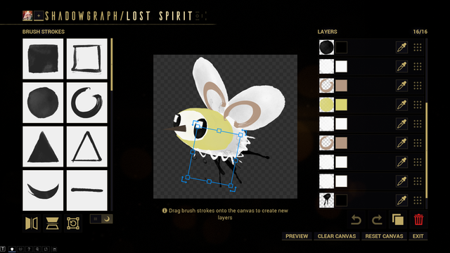 WIP for the follie shadowgraph submission