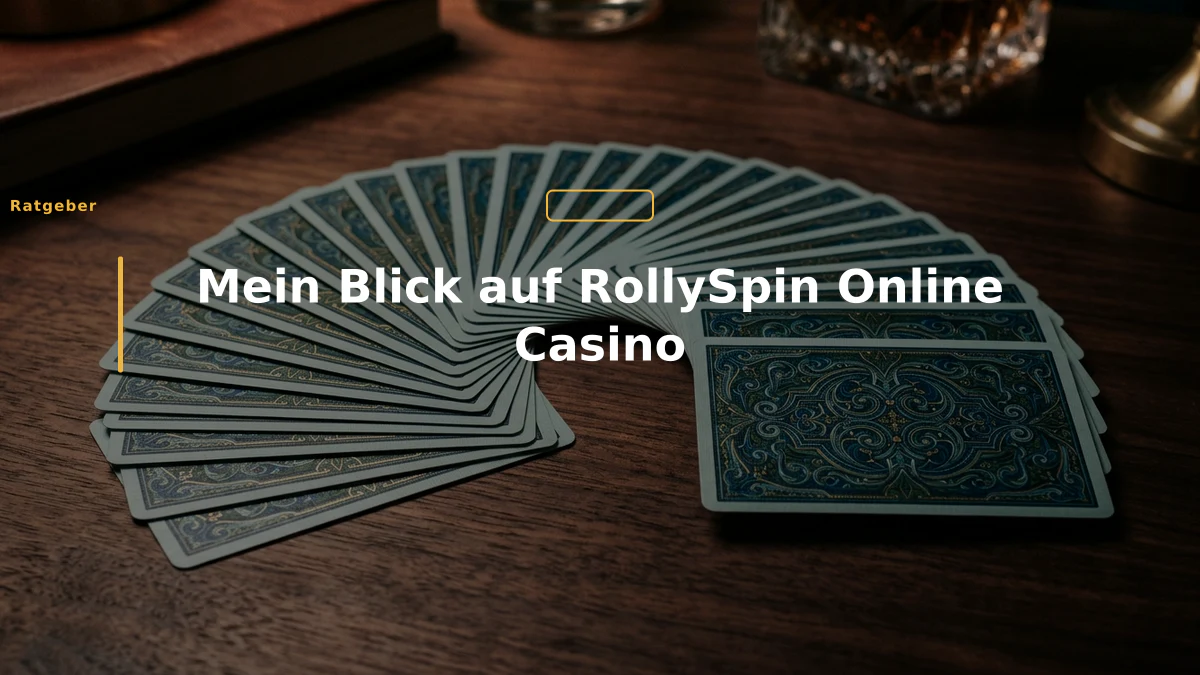 Mein Blick auf RollySpin Online Casino