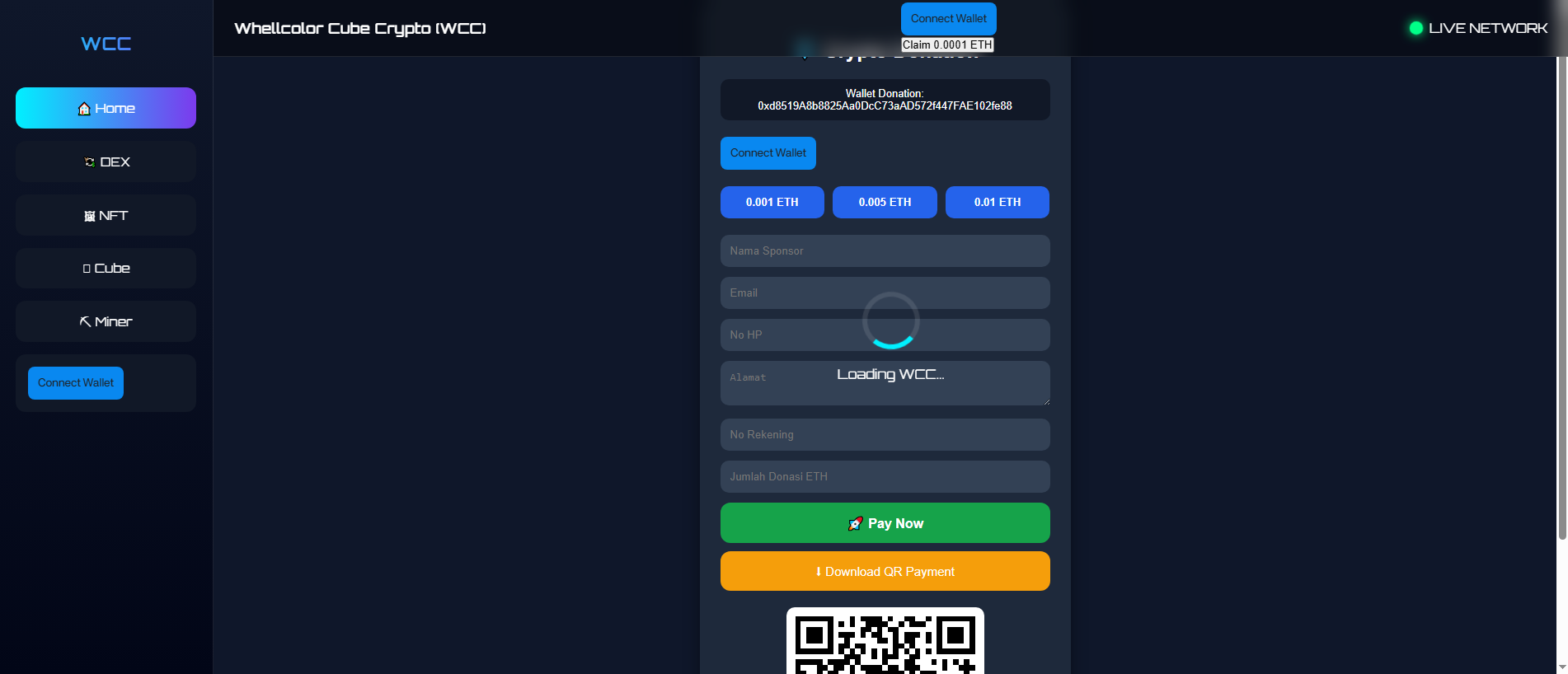 Screenshot of whellcolor.pages.dev